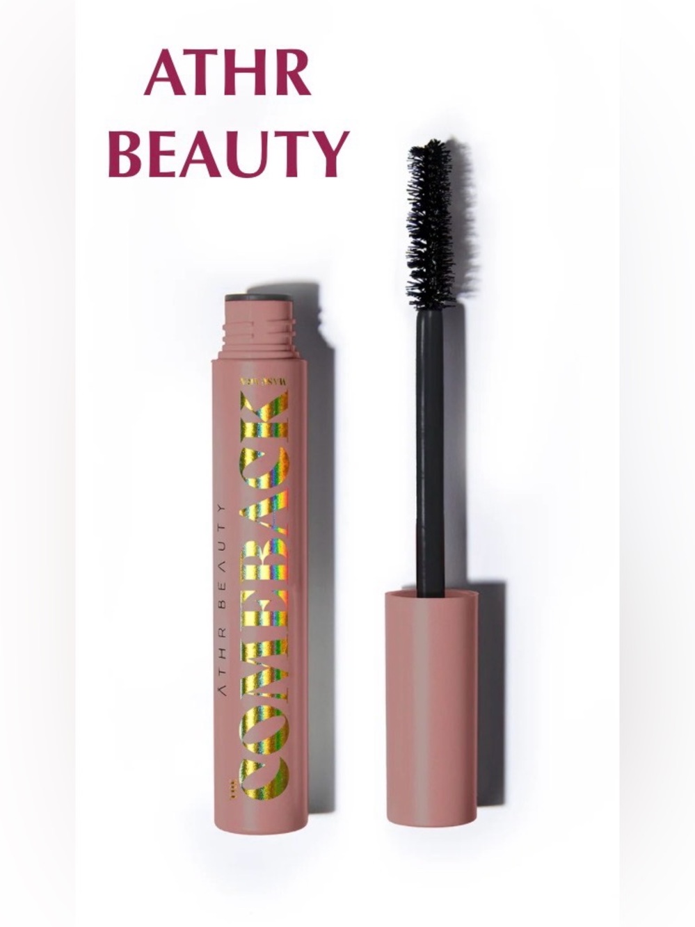 ATHR BEAUTY COMEBACK Demi-Matte Black Mascara, Full Size 8 ml